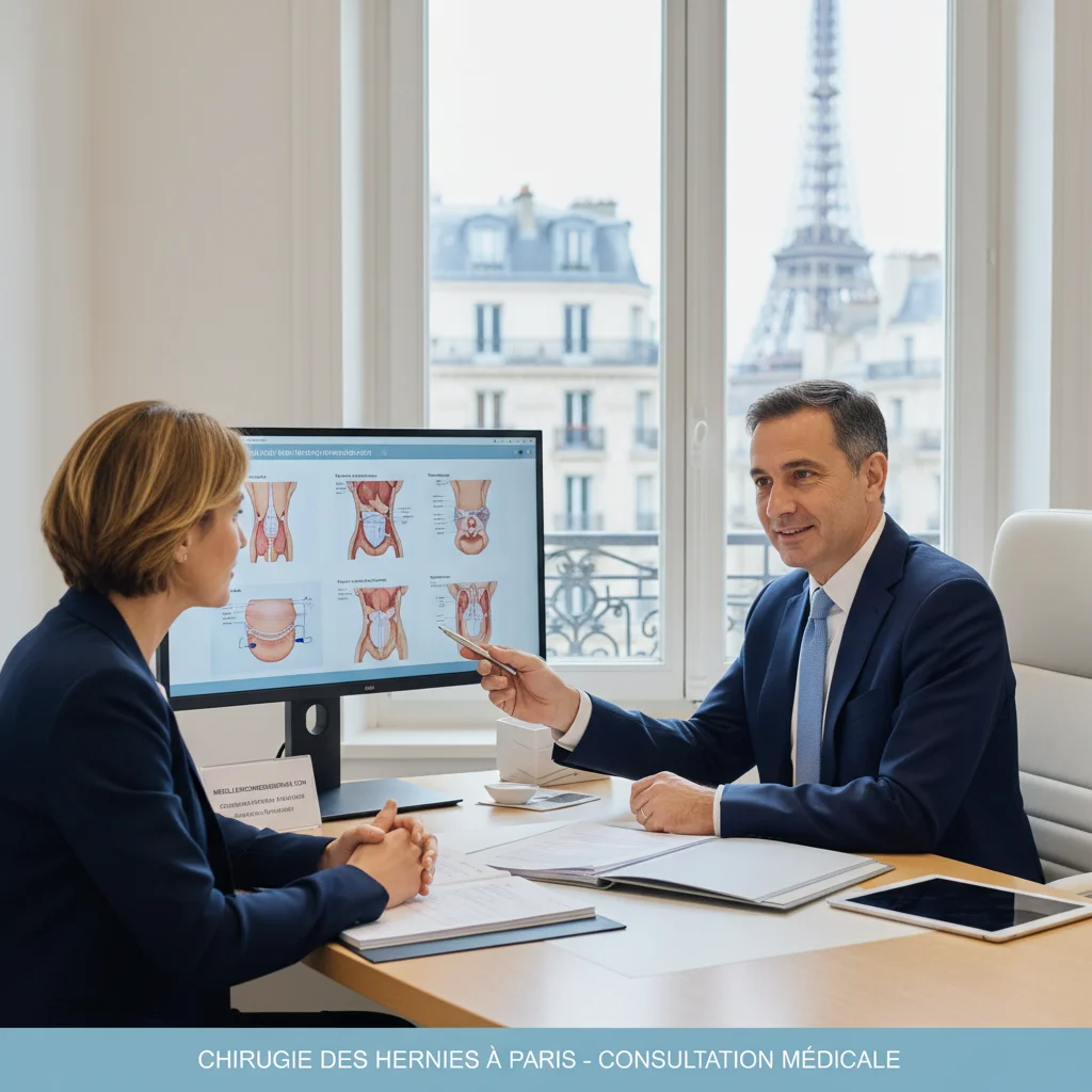 Chirurgie des hernies à Paris - consultation médicale