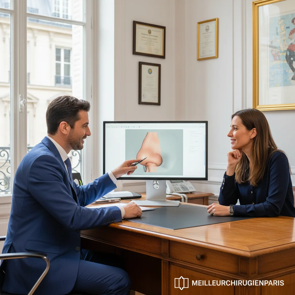 Consultation rhinoplastie avec chirurgien spécialisé à Paris
