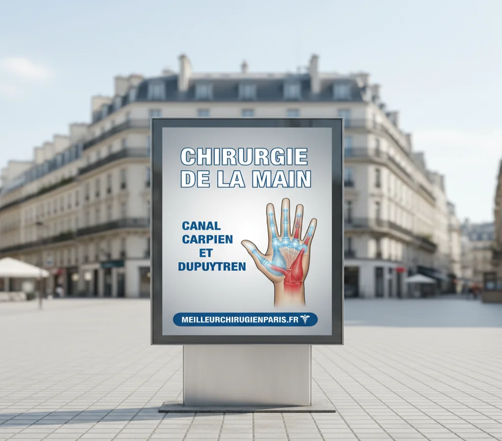 Chirurgie de la main - canal carpien et Dupuytren
